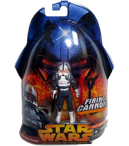 Amazon.com: Star Wars 2005 Clone Pilot Action Figure #34B [All